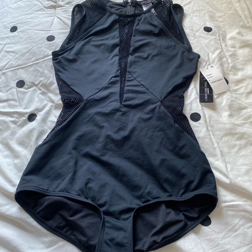 Carmen Marc Valvo one piece swimsuit